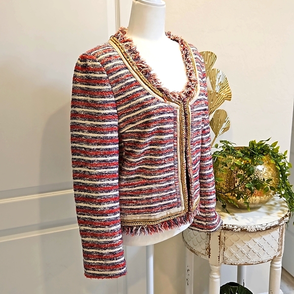 Boston Proper Suit Coat SZ 10 - Picture 3 of 7